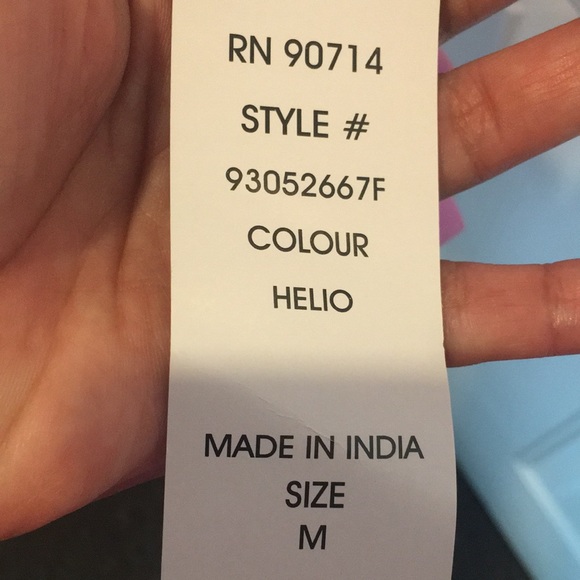 NWT Coco Bianco lavender blouse size medium - Picture 9 of 16